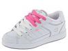 Adidasi femei DVS Shoes - Sapphire W - White Leather/Pink