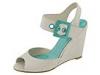 Sandale femei nine west - hipster - light grey fabric