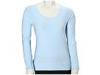 Bluze femei Nike - Long-Sleeve Dri-Fit Tee - Pale Blue/(Matte Silver)