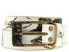 Curele barbati ed hardy - eh0088 - white