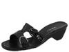 Sandale femei vaneli - nevis - black nairobi patent