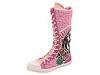 Cizme femei ed hardy - shin boots - pink