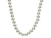 Diverse femei Carolee - 8mm Glass Strand 15 inch Necklace - White/Gold