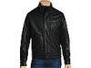 Jachete barbati dkny - page jacket - faux leather - black