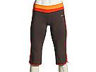 Pantaloni femei Nike - Yoga Basics Capri - Smoke/Light Melon/Bright Coral/(Light Melon)