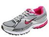 Adidasi femei Nike - Zoom Structure Triax+ 12 - Metallic Silver/Vivid Pink-Dark Grey