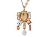 Diverse femei jessica simpson - summer jewels stone pendant necklace -