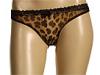 Lenjerie femei Moschino - Leopard Thong With Lace Trim - Leopard Print