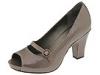 Pantofi femei clarks - iota - grey metallic leather