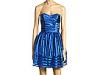 Rochii femei Betsey Johnson - Eve Charm & Organza Dress - Blue