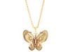 Diverse femei Jessica Simpson - Lady Marrakesh Butterfly Necklace - Apricot/Gold