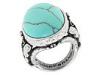 Diverse femei Lucky Brand - The Great Escape Butterfly Ring - Turquoise