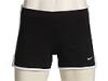 Pantaloni femei Nike - Jersey Short - Black/White/White/(White)