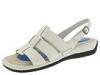 Sandale femei Fitzwell - Lilly - White Leather