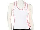 Tricouri femei Nike - Strength Long Top - White/Coral Chalk/Coral Chalk/(Coral Chalk)