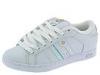Adidasi femei DVS Shoes - Taylor W - White/Teal Leather