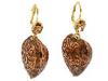 Diverse femei Tarina Tarantino  - Victorian Navajo Baroque Lucite Puff Drop Earrings - Bronze