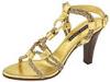 Sandale femei Ralph Lauren Collection - Vanna - Natural Rope/Gold Nappa