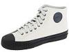 Adidasi barbati pf flyers - center hi - white (coated