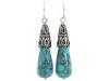 Diverse femei Lucky Brand - Ojai Carved Earrings - Turquoise