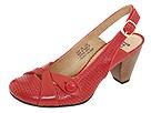 Pantofi femei Clarks - Glare - Red Leather