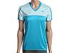 Tricouri femei Adidas - MC M10 Short-Sleeve Tee - Chalk Blue/Core Teal/White