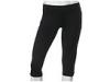 Pantaloni femei Nike - + Capri - Black/Bright Fuchsia/(Bright Fuchsia)