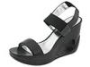 Pantofi femei Calvin Klein (CK) - Yiri - Black Burnished Calf/elastic