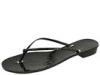Sandale femei Ralph Lauren - Lulu Patent Croc Sandal - Black Croc Patent
