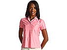 Tricouri femei Adidas - ClimaCool&#174  Textured Polo With CoolMax&#174  Energy Fabric - Flamingo