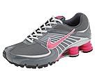 Adidasi femei Nike - Shox Turbo+ 8 - Dark Grey/Vivid Pink-Metallic Silver-Neutral Grey