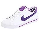 Adidasi femei Nike - Sweet Classic Leather - White/Club Purple-Violet Pop