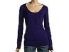 Pulovere femei Volcom - Sunday Girl Henley Sweater - Vintage Purple