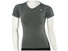 Tricouri femei Nike - + Short-Sleeve Top - Flint Grey/White/(White)