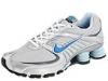 Adidasi femei Nike - Shox Turbo+ 8 - Metallic Silver/Imperial Blue-Dark Grey