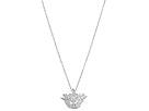 Diverse femei Peace & Love Jewelry by Nancy Davis - Small Royal Crown Heart Pendant - White Gold