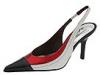 Pantofi femei Donald J Pliner - Caly - Black/White/Red Antique Metallic