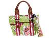 Posete femei Franco Sarto - Carlisle Mini Tote - Green Floral Paisley