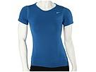 Tricouri femei Nike - + Short-Sleeve Top - Industrial Blue/Blue Chill/(Blue Chill)