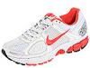 Adidasi femei Nike - Zoom Vomero+ 5 - White/Metallic Platinum-Metallic Cool Grey-Hot Red