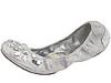 Balerini femei Juicy Couture - Radical - Silver Dust Metallic Suede