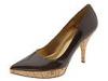 Pantofi femei guess - salina - brown patent