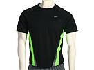 Tricouri barbati Nike - Sphere Short-Sleeve Top - Black/Electric Green/(Reflective Silver)