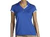 Tricouri femei Adidas - ClimaCool&8217  Taped Cap Sleeve Polo Shirt - Gulf
