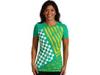 Tricouri femei Nike - Team Patterns Crew - Stadium Green
