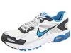 Adidasi barbati Nike - Air Max Moto+ 7 - White/Techno Blue-Metallic Silver-Blueprint