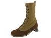 Cizme femei Camper - Twins-45907 - Distressed Brown Leather - Tan Canvas