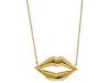 Diverse femei Jules Smith - The First Kiss Necklace - Yellow Gold