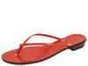 Sandale femei Ralph Lauren - Lulu Patent Croc Sandal - Tangerine Croc Patent