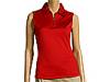 Tricouri femei Adidas - ClimaCool&reg; Sleeveless Mesh-Rib Polo Shirt - University Red